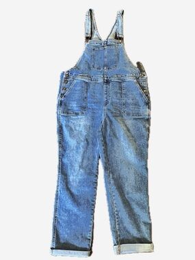 LINCOLN OUTFITTERS Girlfriend Denim Blue Jean Overalls Size 16 NWT